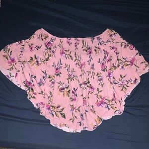 Pink off shoulder top